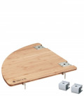 IGT MULTI FUNCTION TABLE CORNER R BAMBOO